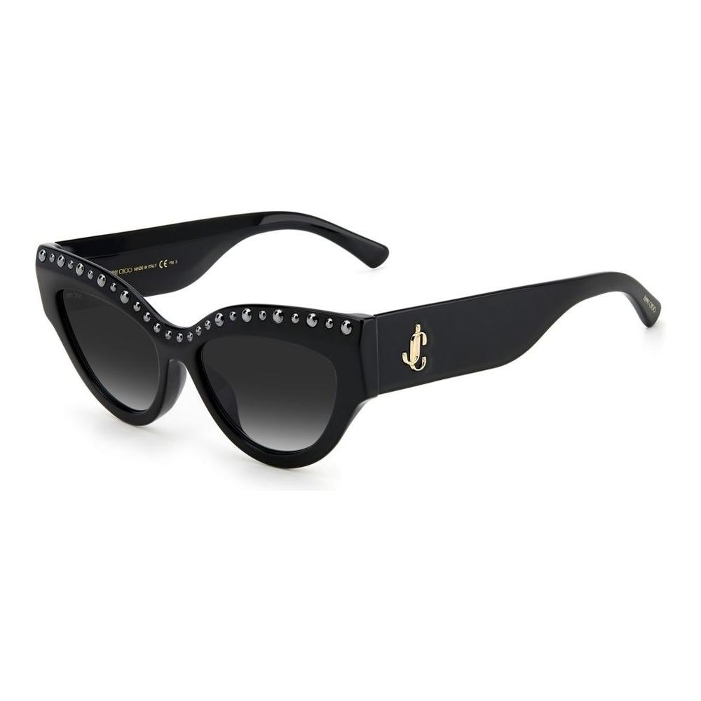 Jimmy Choo Black Acetate Sunglasses Jimmy Choo Dark Slate Gray