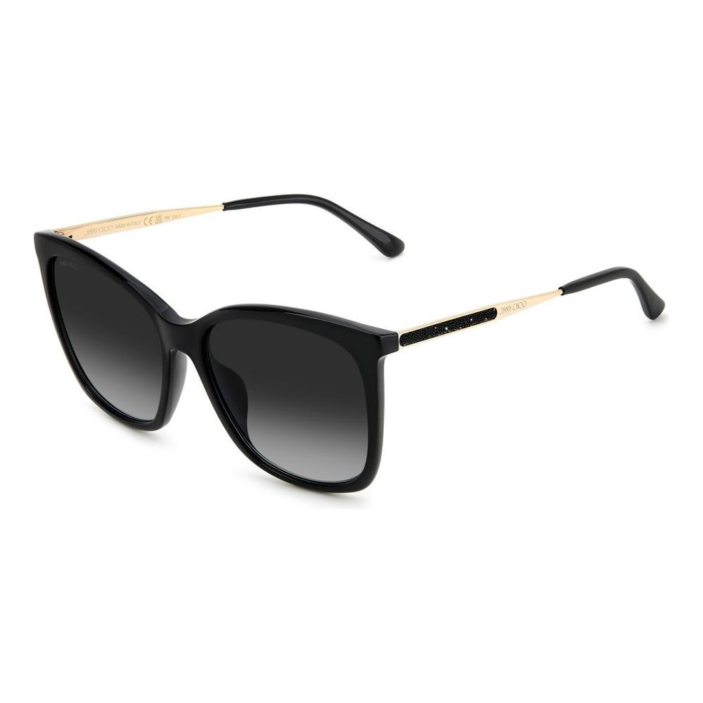 Jimmy Choo Black Metal Sunglasses Jimmy Choo Dark Slate Gray
