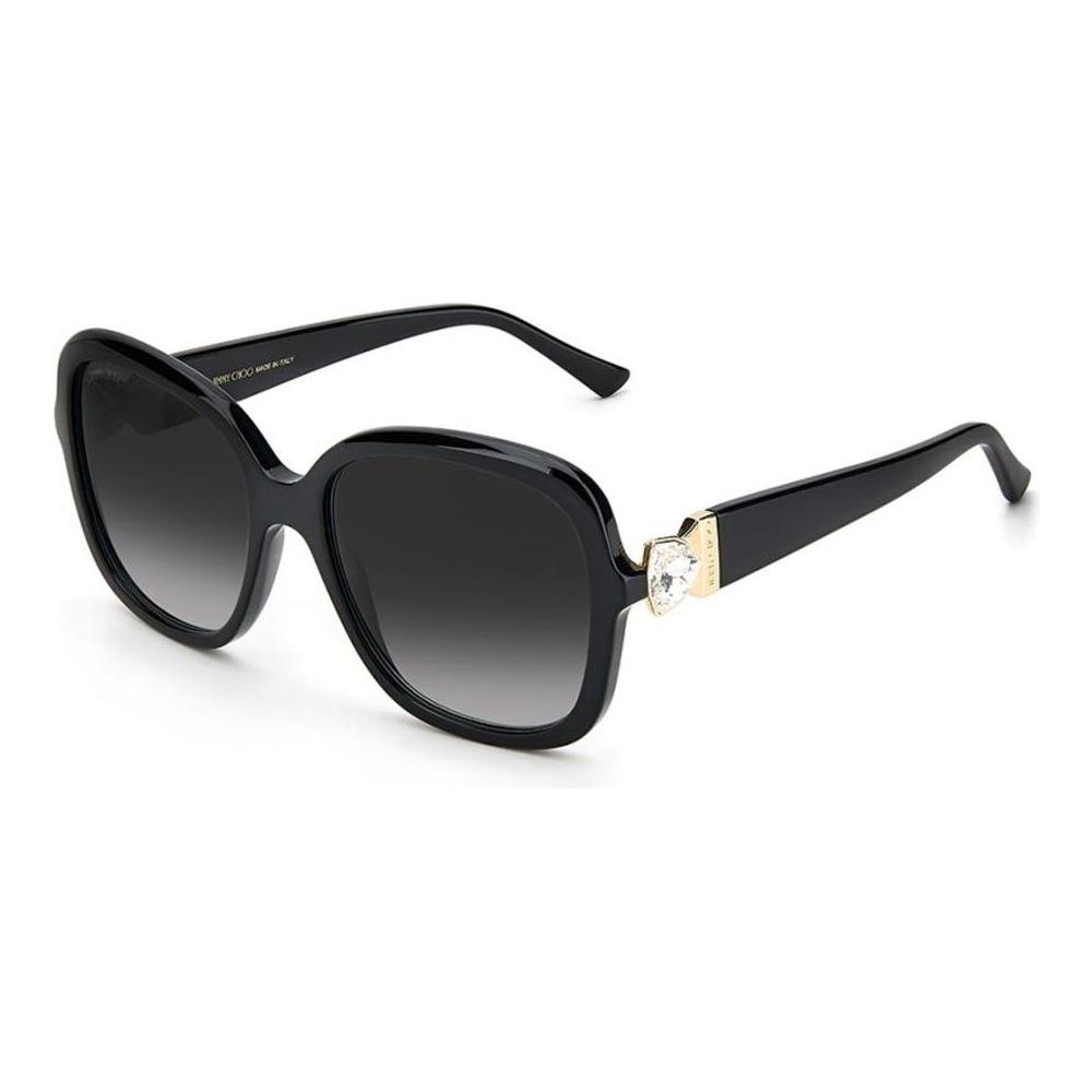 Jimmy Choo Black Acetate Sunglasses Jimmy Choo Dark Slate Gray