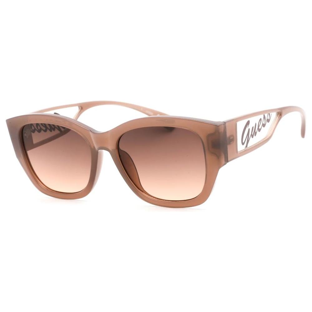 Guess Brown Resin Sunglasses Guess Rosy Brown