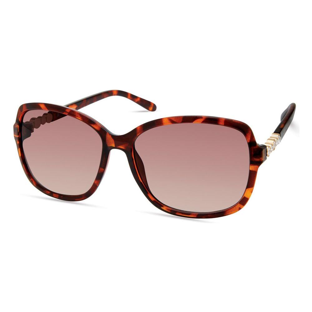 Guess Brown Resin Sunglasses Guess Rosy Brown