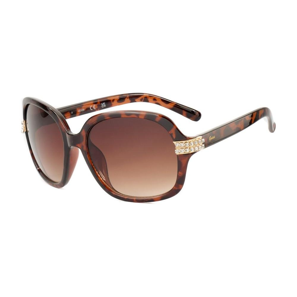Guess Brown Resin Sunglasses Guess Dim Gray