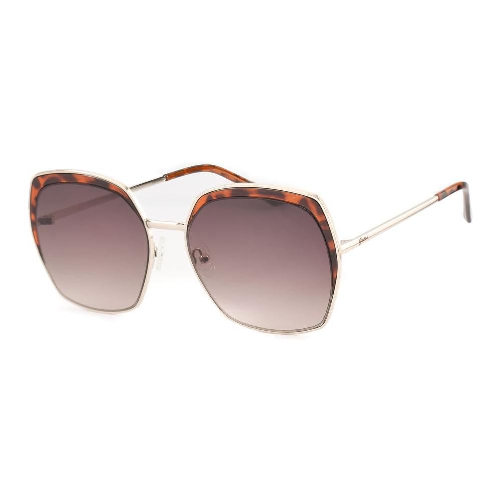 Guess Gold Metal Sunglasses Guess Rosy Brown