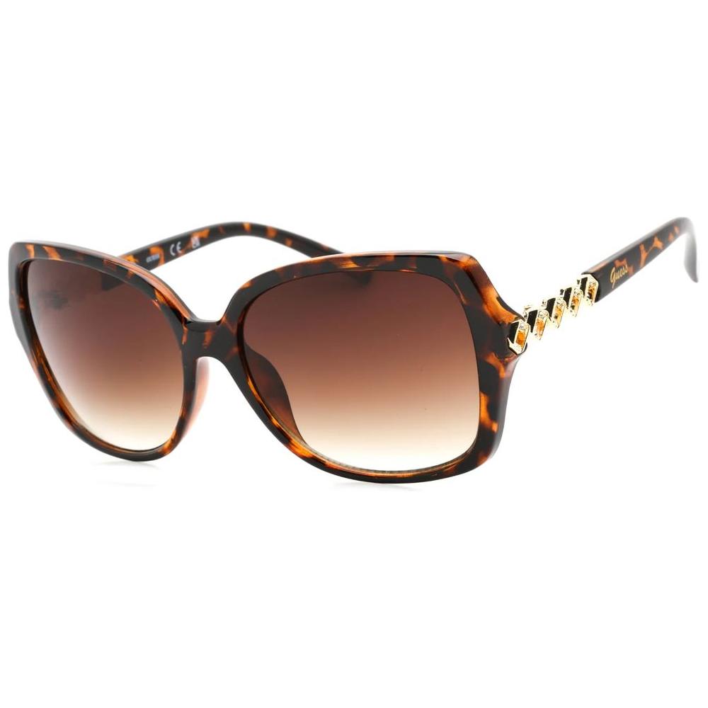 Guess Brown Resin Sunglasses Guess Dim Gray