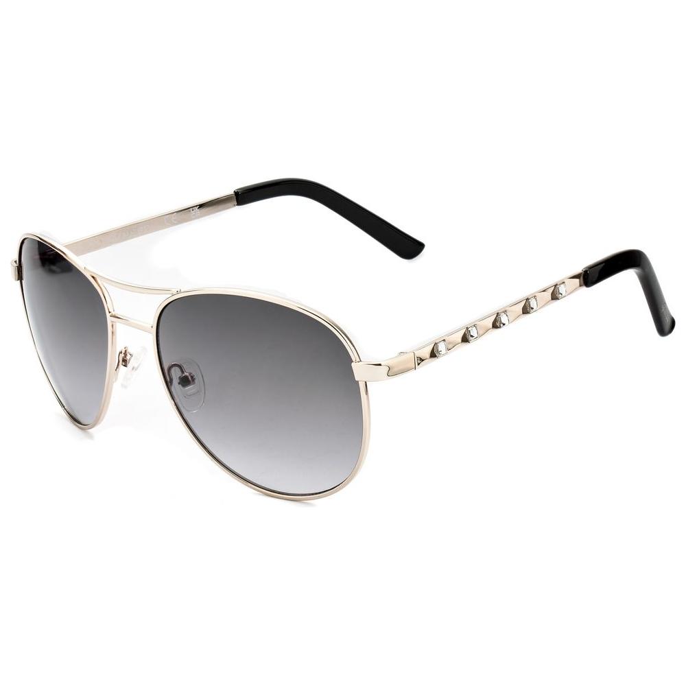 Guess Gold Metal Sunglasses Guess Gray