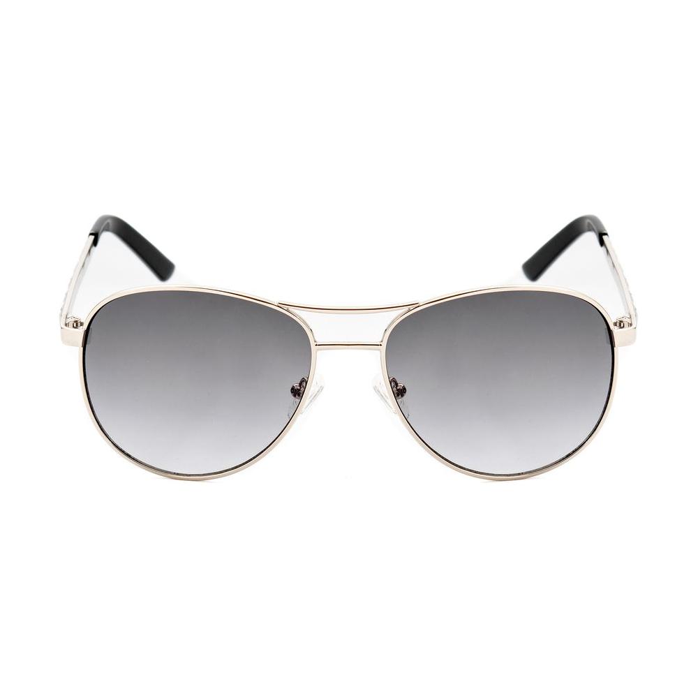 Guess Gold Metal Sunglasses Guess Gray