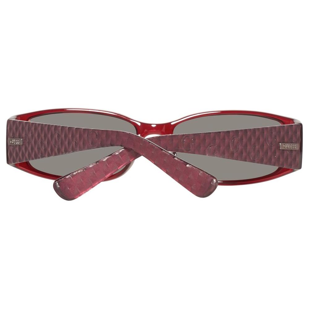 Guess Red Plastic Sunglasses Guess Dim Gray