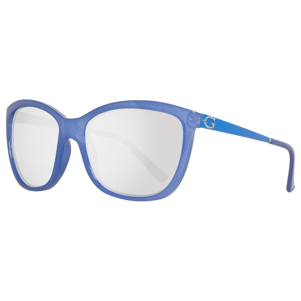 Guess Blue Plastic Sunglasses Guess Lavender