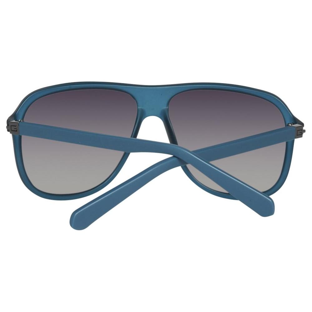 Guess Blue Plastic Sunglasses Guess Dim Gray