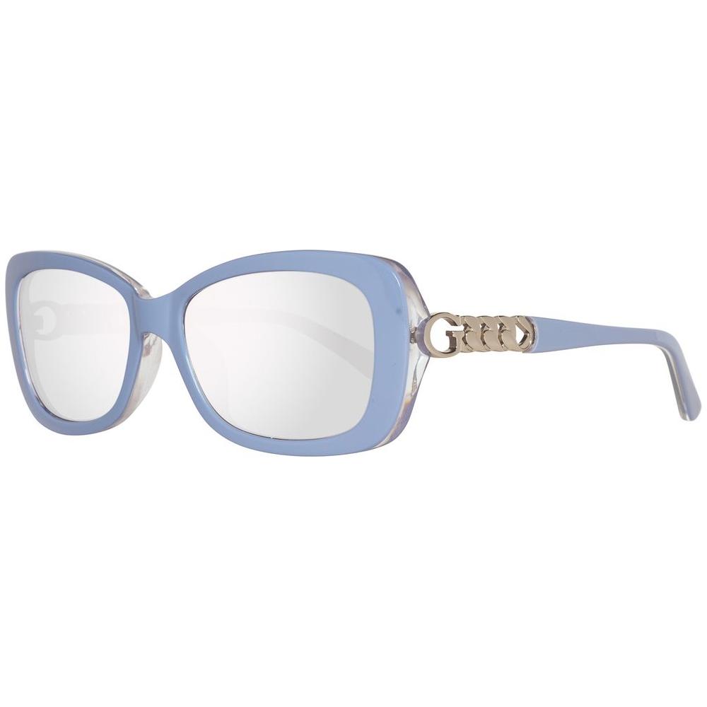 Guess Blue Plastic Sunglasses Guess Light Gray