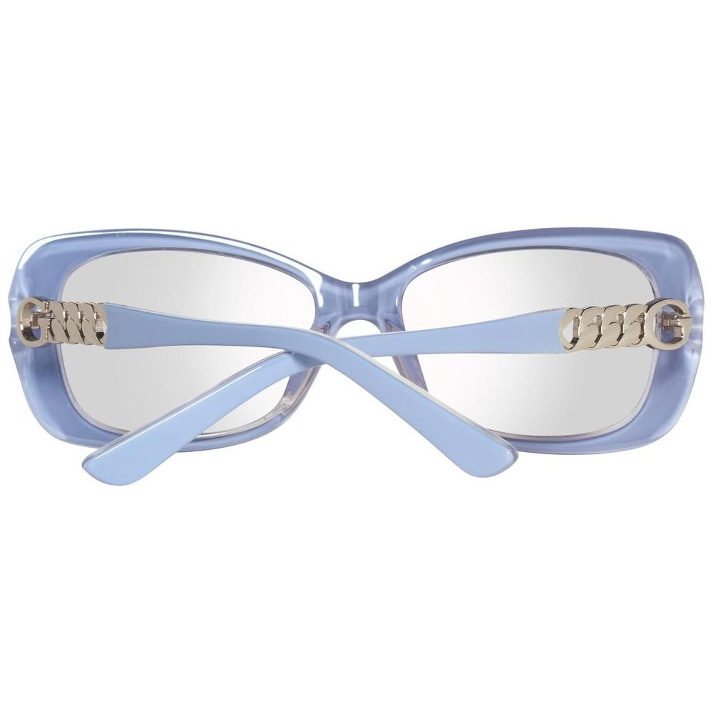 Guess Blue Plastic Sunglasses Guess Light Gray