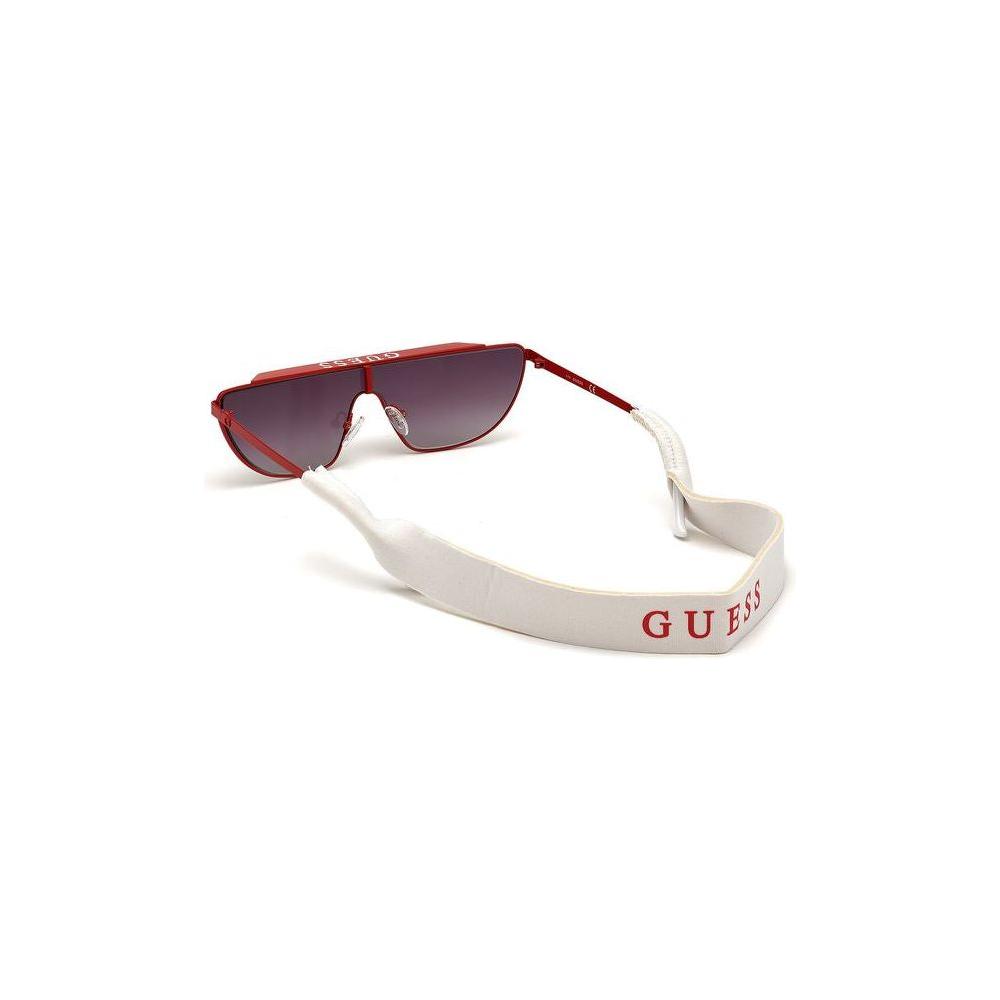 Guess Red Metal Sunglasses Guess Light Gray