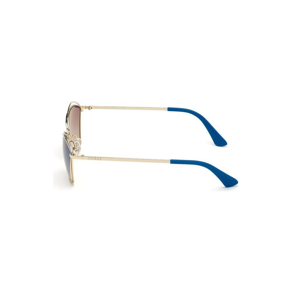 Guess Gold Metal Sunglasses Guess Midnight Blue