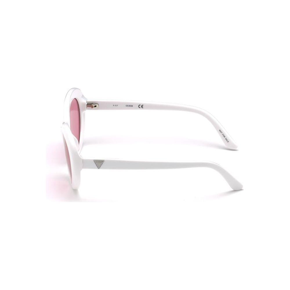 Guess White Acetate Sunglasses Guess Lavender