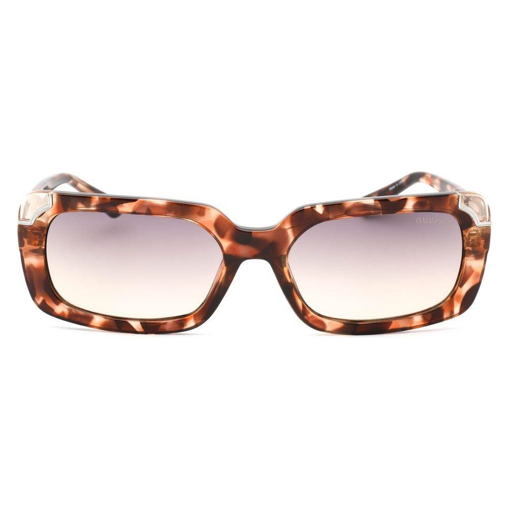 Guess Brown Plastic Sunglasses Guess Light Gray