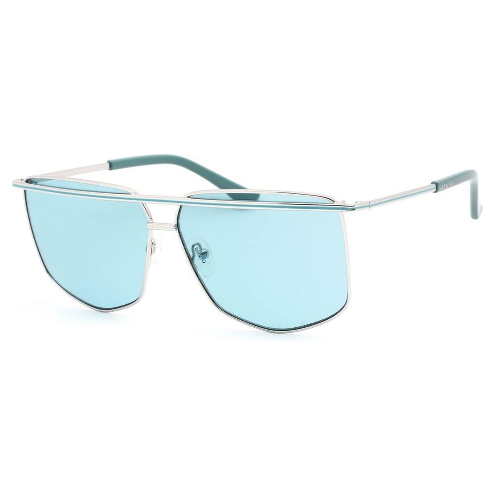 Guess Gray Metal Sunglasses Guess Powder Blue
