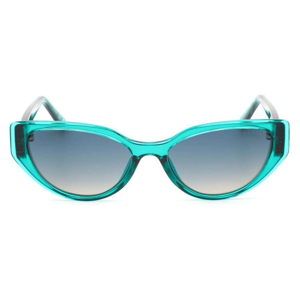 Guess Green Plastic Sunglasses Guess Cadet Blue