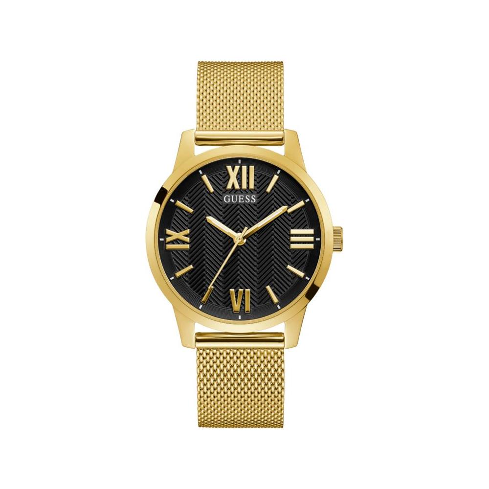 Guess Gold Stainless Steel Watch Guess Black