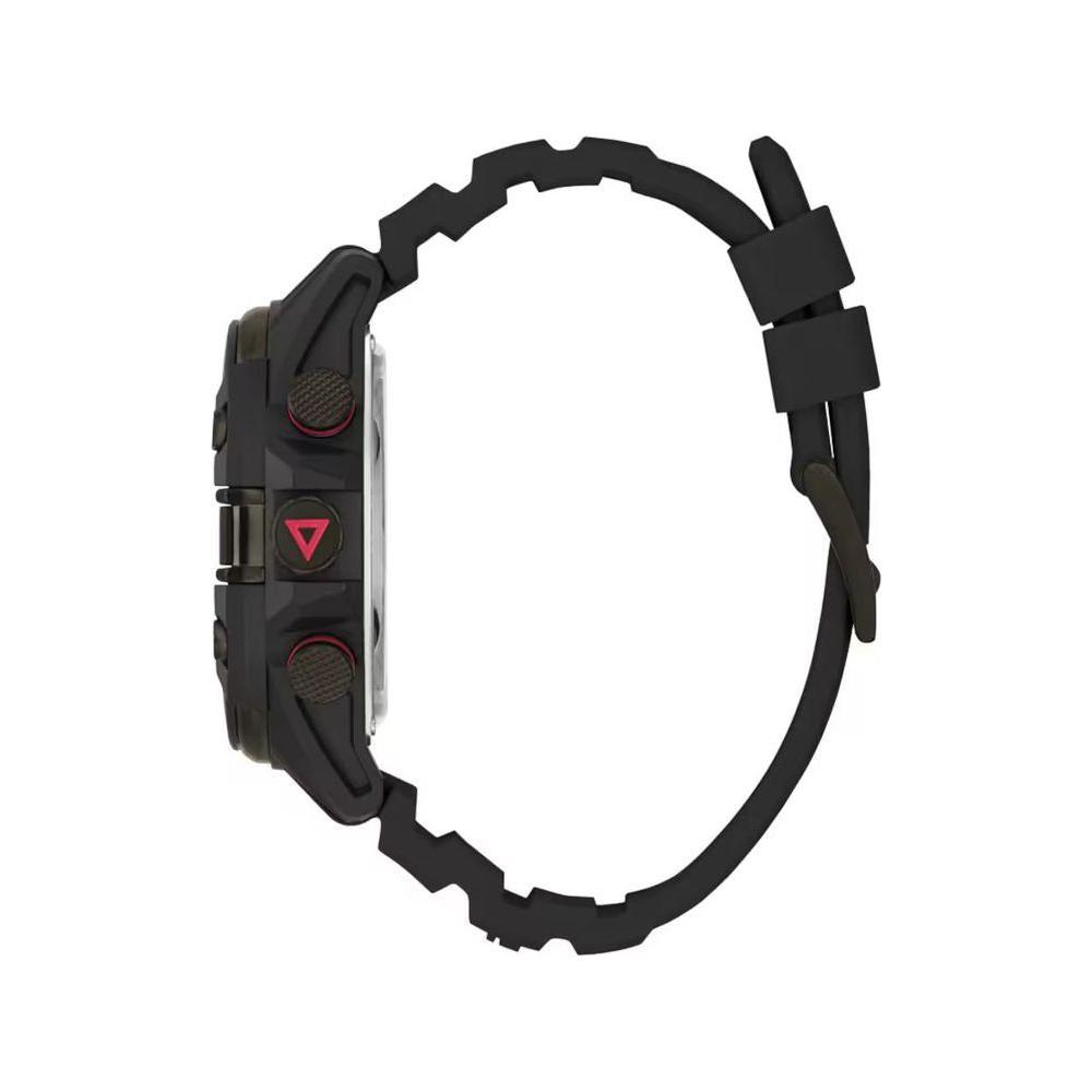 Guess Black Resin Watch Guess Dark Slate Gray
