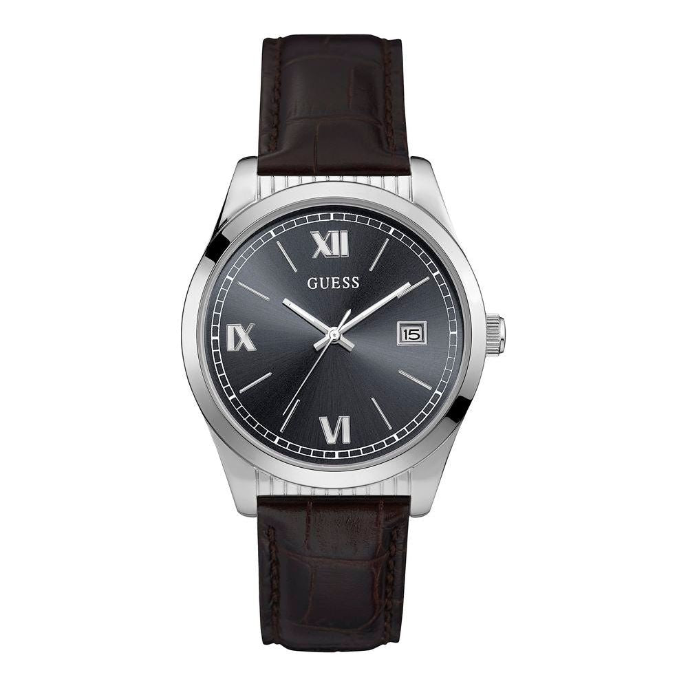 Guess Brown Polyethylene Watch Guess Dark Slate Gray