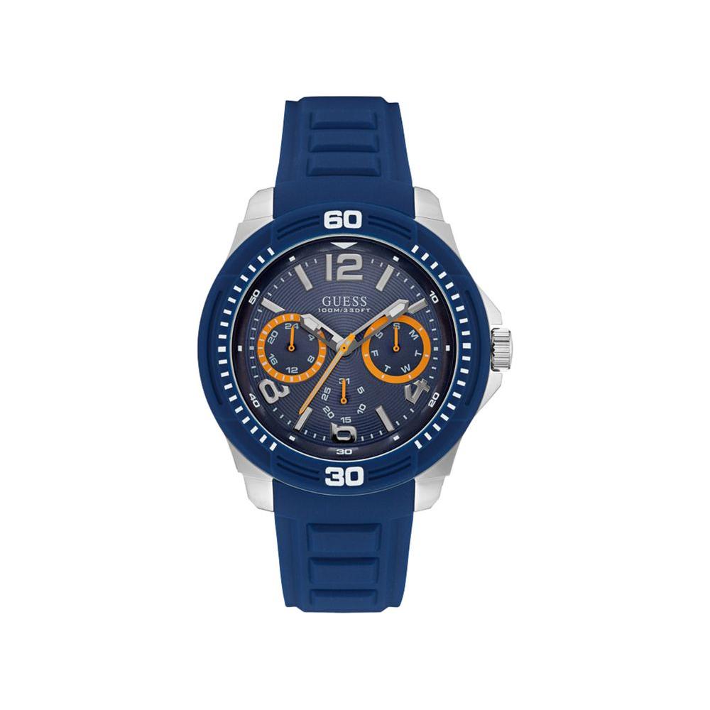 Guess Blue Rubber Watch Guess Dark Slate Gray