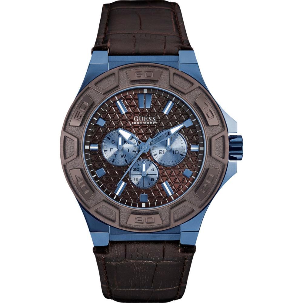 Guess Brown Polyethylene Watch Guess Dark Slate Gray