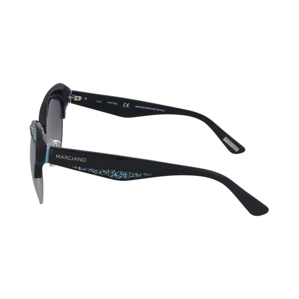 Marciano by Guess Black Acetate Sunglasses Marciano by Guess Dark Slate Gray