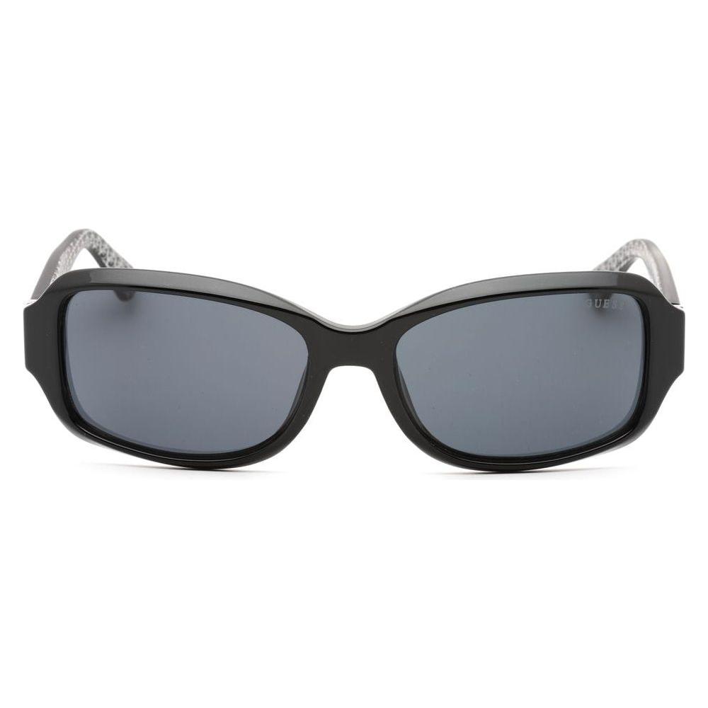 Guess Black Resin Sunglasses Guess Slate Gray
