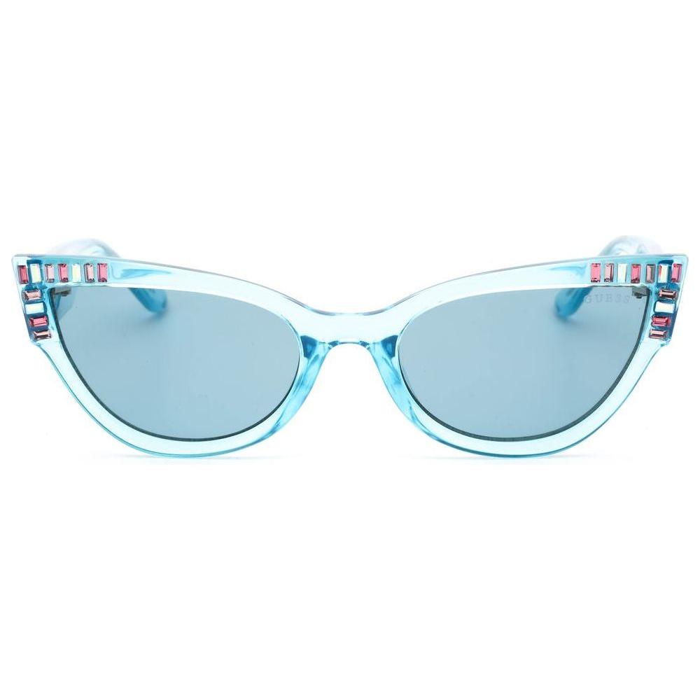 Guess Brown Resin Sunglasses Guess Light Blue