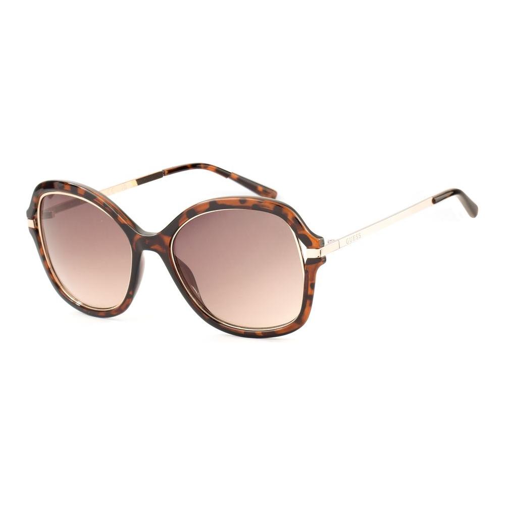 Guess Brown Resin Sunglasses Guess Rosy Brown