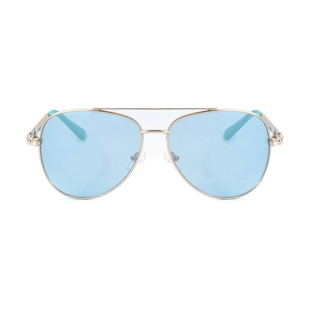 Guess Gold Metal Sunglasses Guess Powder Blue