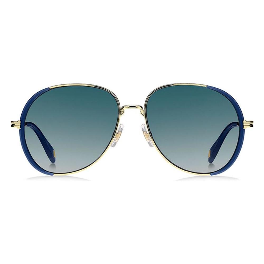 Marc Jacobs Gold Metal Sunglasses Marc Jacobs Slate Gray