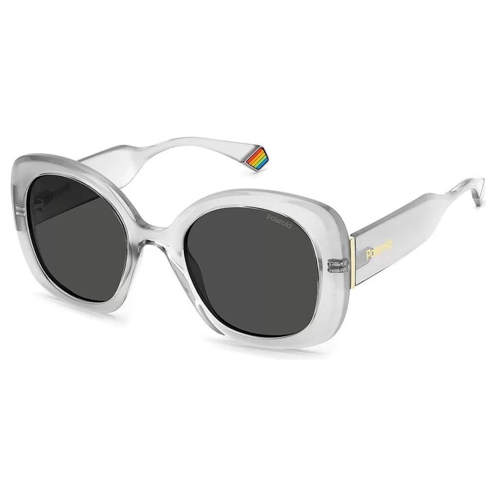 Polaroid Gray Metal Sunglasses Polaroid Light Gray