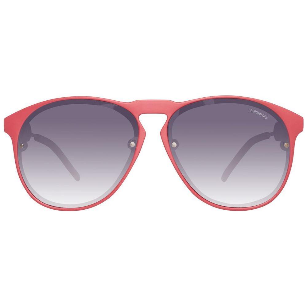 Polaroid Red Acetate Sunglasses Polaroid Light Slate Gray