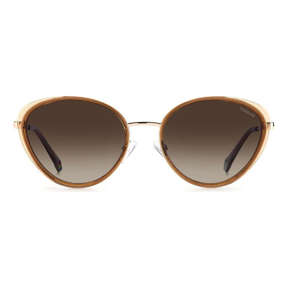 Polaroid Beige Plastic Sunglasses Polaroid Dark Olive Green