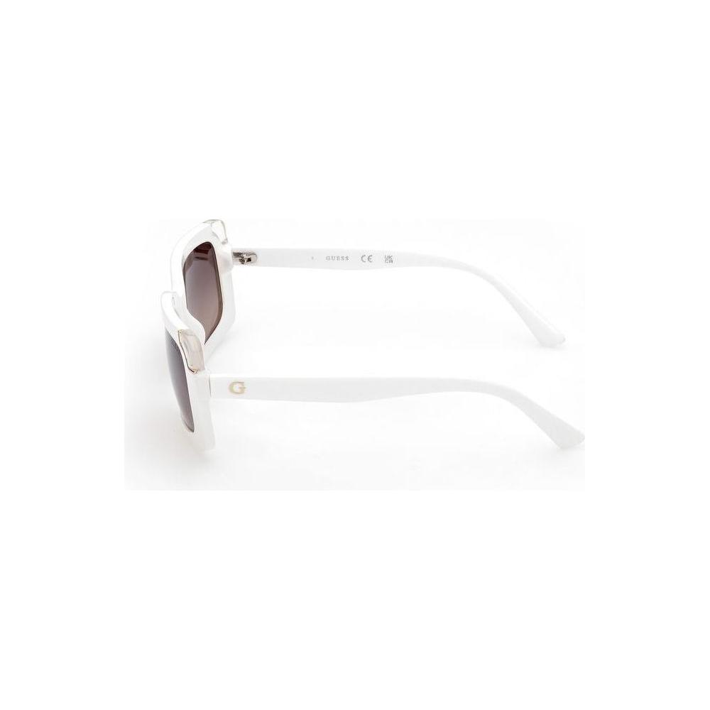 Guess White Injected Sunglasses Guess White Smoke