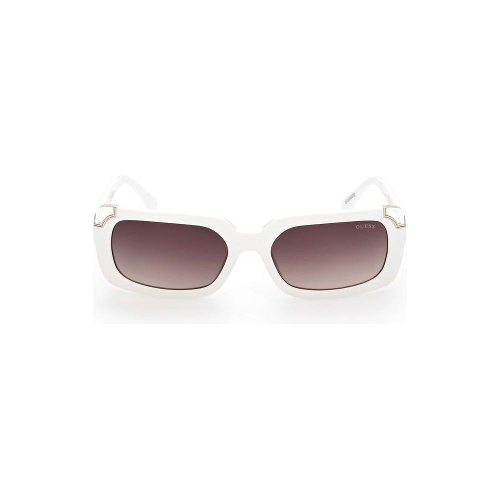 Guess White Injected Sunglasses Guess Dim Gray