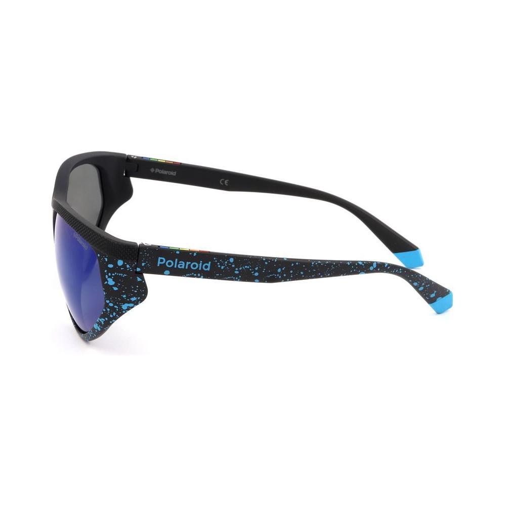 Polaroid Blue Rubber Sunglasses Polaroid Dark Slate Gray