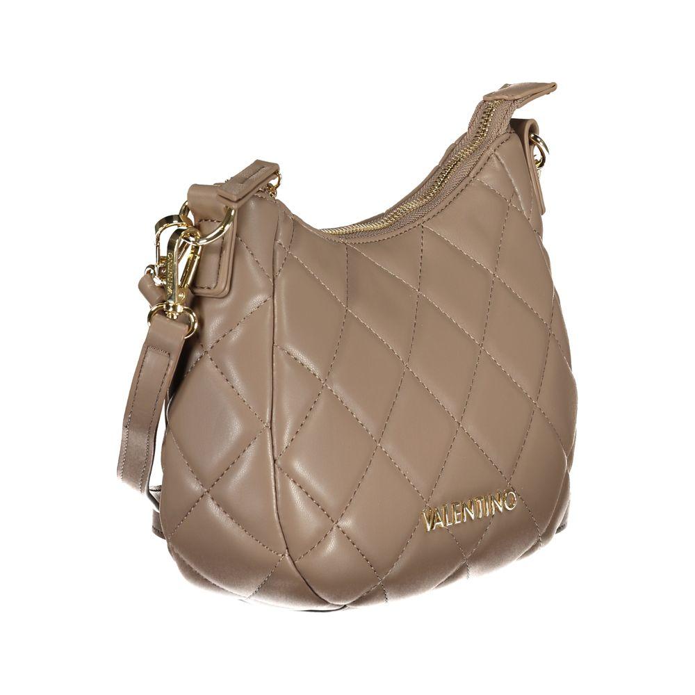 Valentino Bags Brown Polyethylene Handbag Valentino Bags Dim Gray