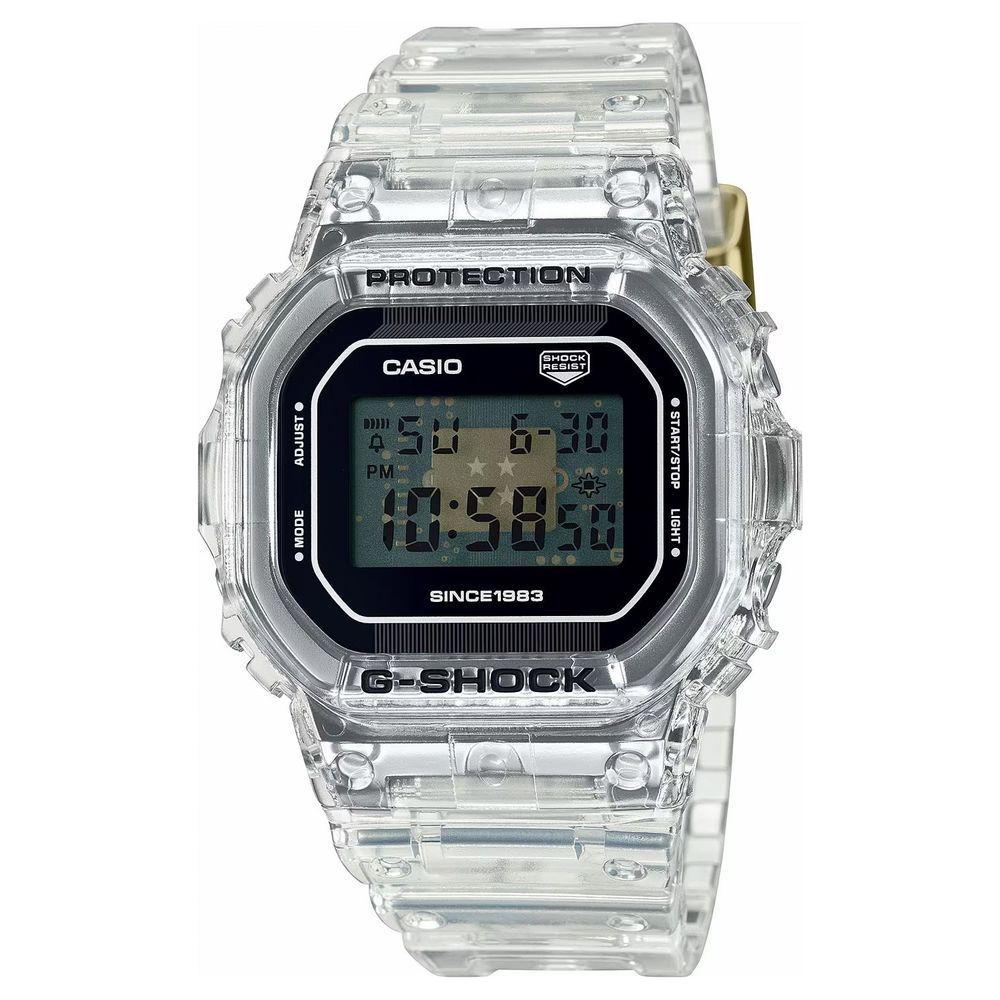 Casio White Resin Watch Casio Light Gray