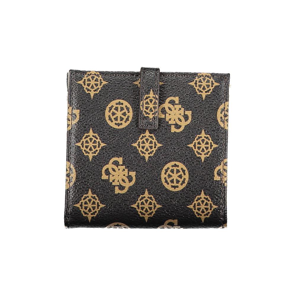 Guess Jeans Brown Polyethylene Wallet Guess Jeans Dark Slate Gray