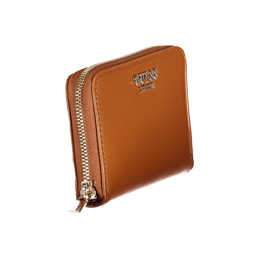 Guess Jeans Brown Polyethylene Wallet Guess Jeans Sienna