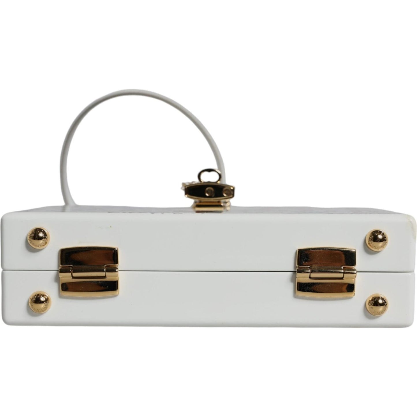 Dolce & Gabbana White Graffiti Print Clutch Crossbody Bag Dolce & Gabbana Light Gray