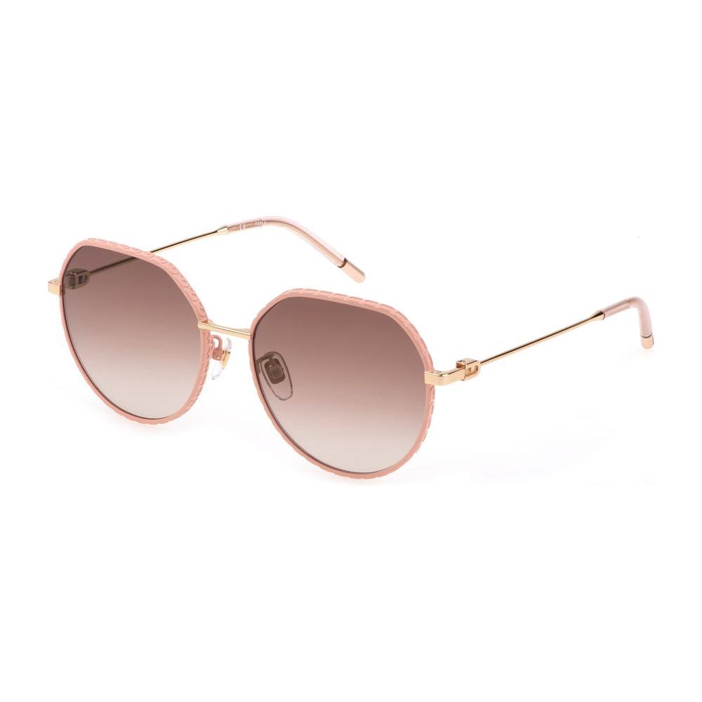 Furla Multicolor Metal Sunglasses Furla Rosy Brown