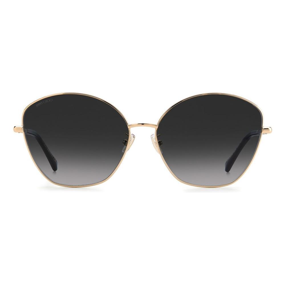Jimmy Choo Gold Metal Sunglasses Jimmy Choo Dark Slate Gray