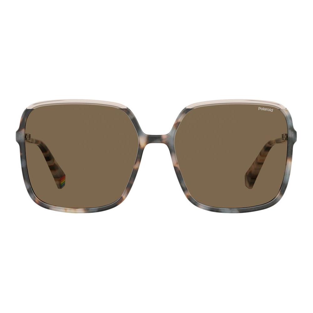 Polaroid Beige Plastic Sunglasses Polaroid Dim Gray