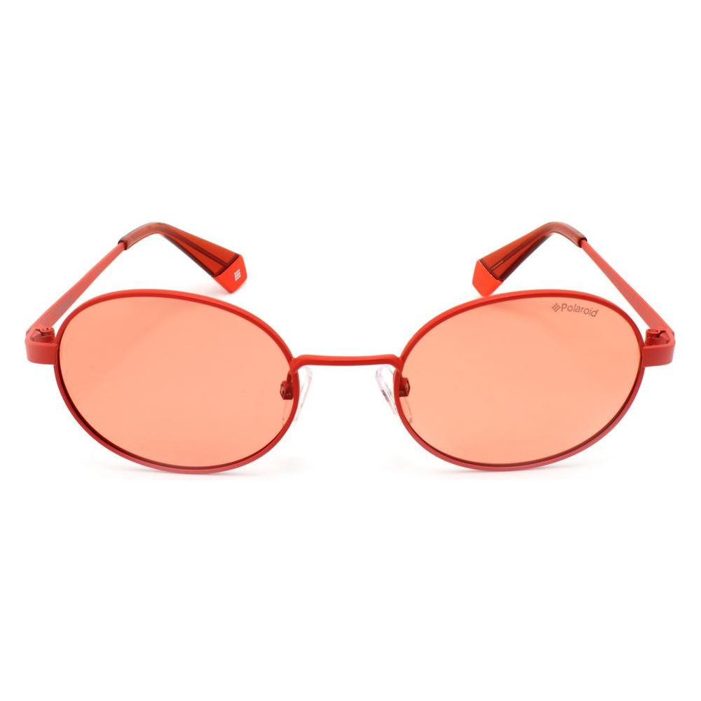 Polaroid Orange Metal Sunglasses Polaroid Light Salmon
