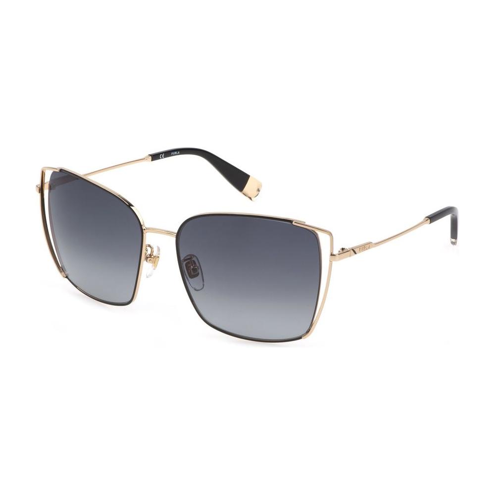 Furla Multicolor Metal Sunglasses Furla Slate Gray