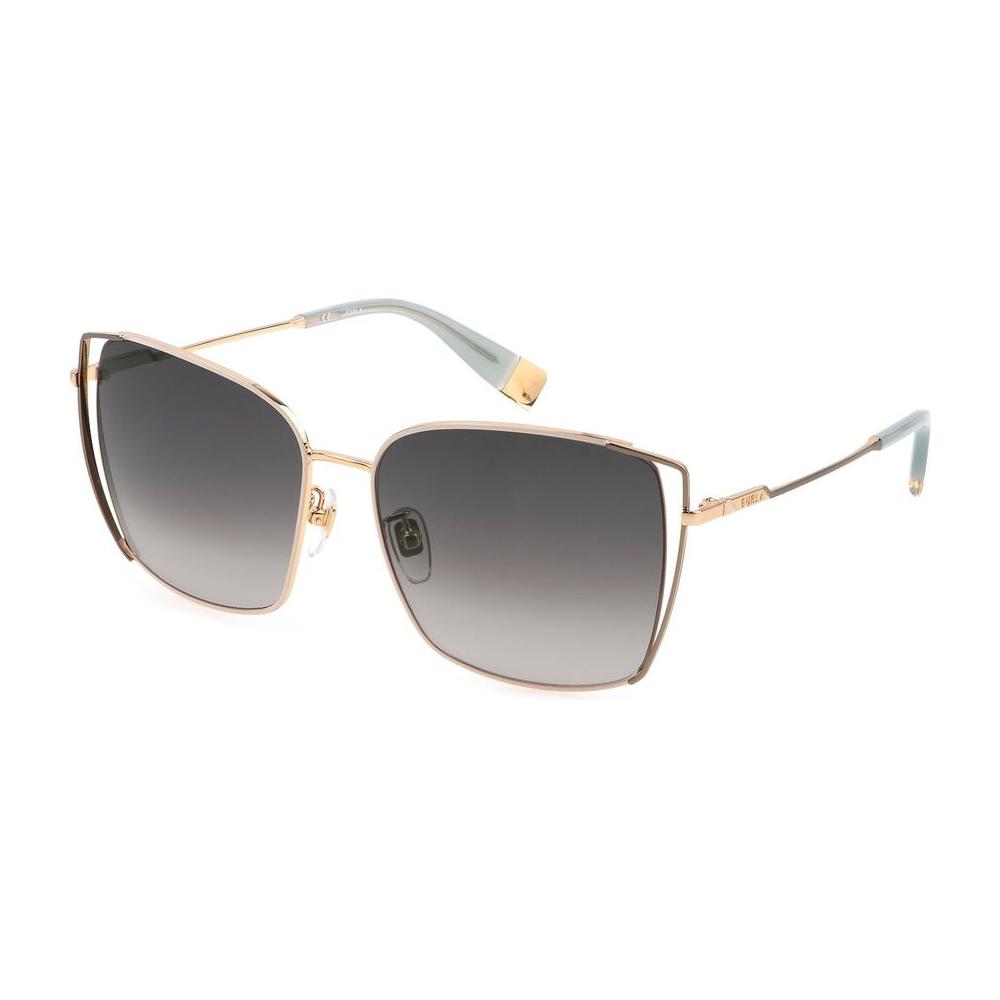 Furla Multicolor Metal Sunglasses Furla Light Slate Gray