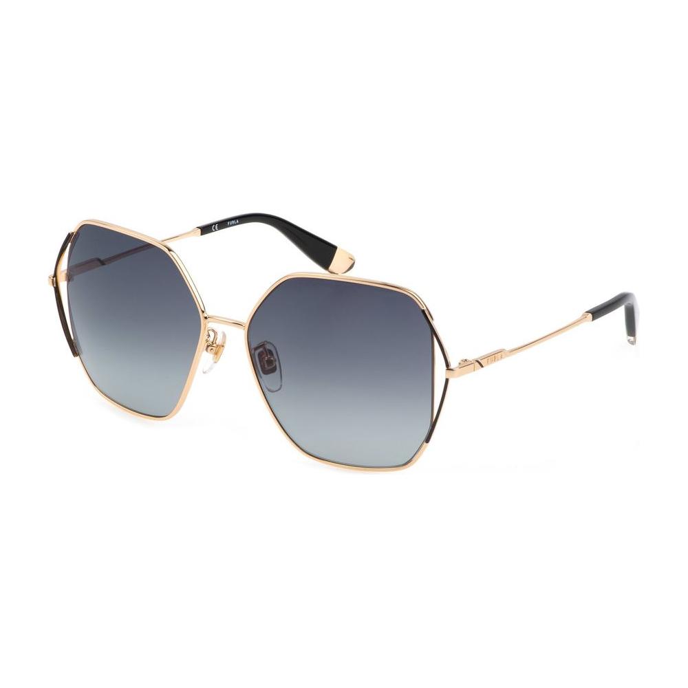 Furla Multicolor Metal Sunglasses Furla Light Slate Gray